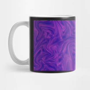 Puprle Swirling Marble Pattern Mug